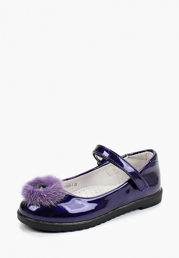 Туфли для девочки Shuzzi цвет фиолетовый  Фото 2