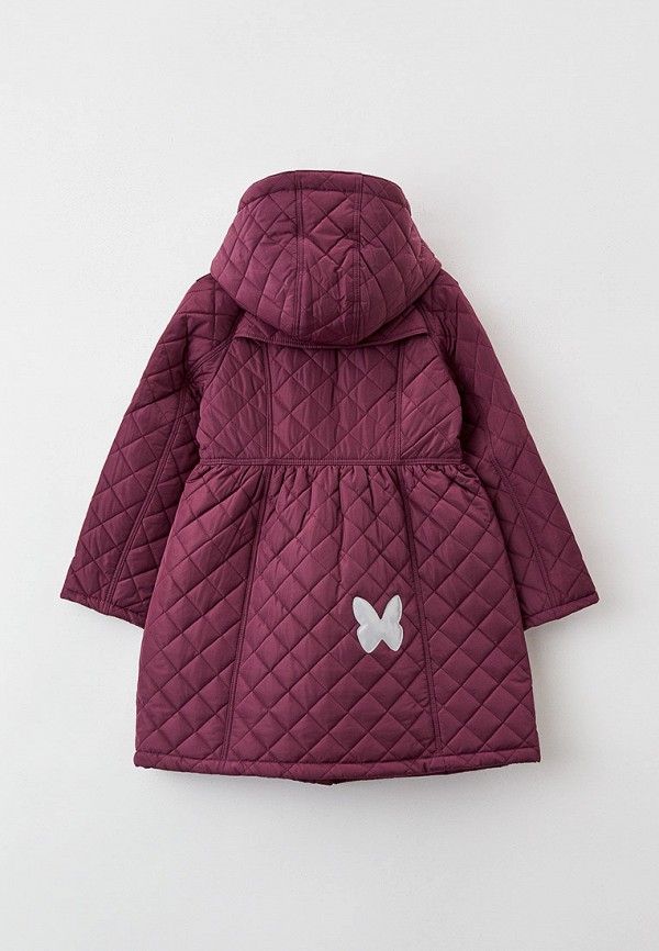 Куртка для девочки утепленная Baon цвет бордовый  Фото 2