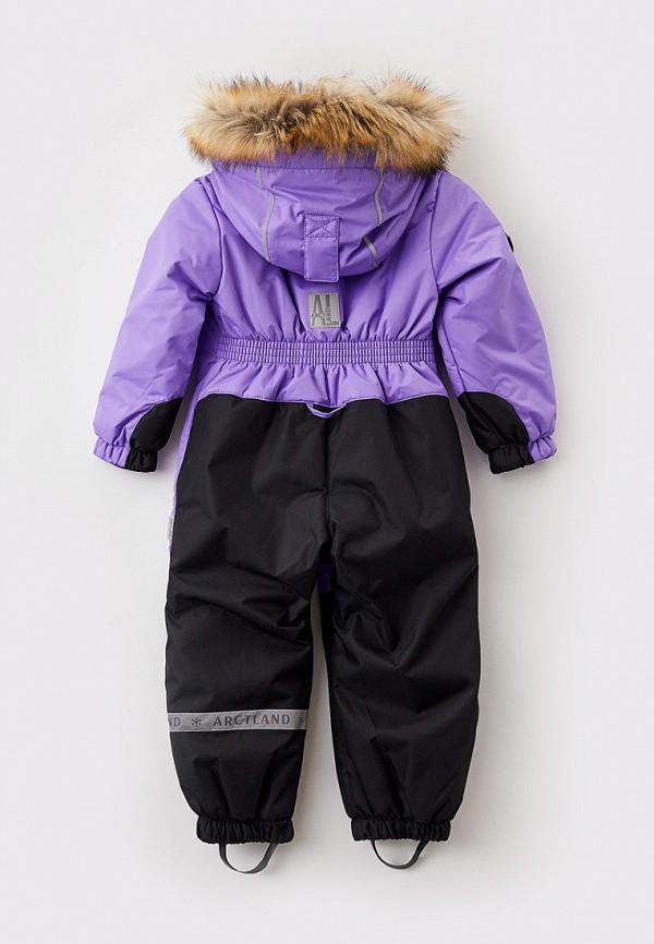 Детский комбинезон утепленный Arctland цвет фиолетовый  Фото 2
