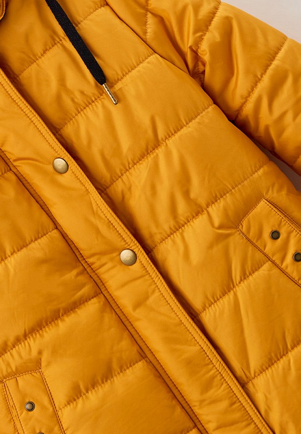 Куртка для девочки утепленная Saima цвет желтый  Фото 4