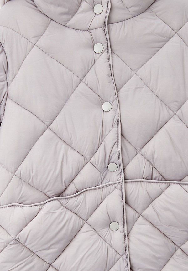 Куртка для девочки утепленная Sela цвет серый  Фото 3