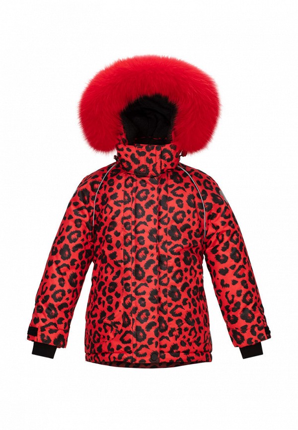 Куртка для девочки утепленная Stylish Amadeo цвет красный 