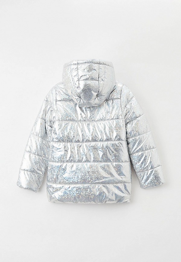 Куртка для девочки утепленная O'stin цвет серебряный  Фото 2