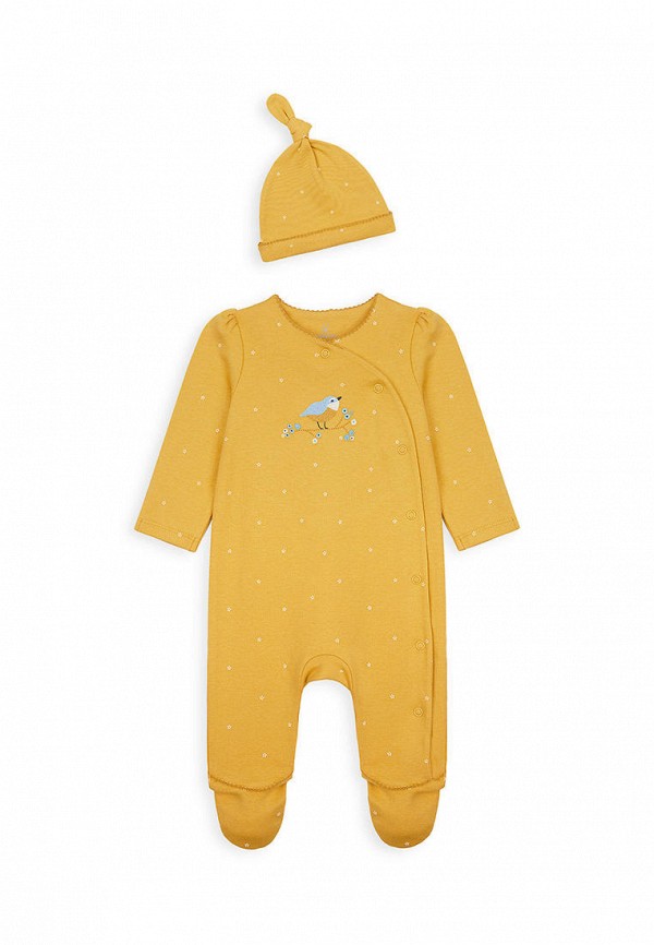 

Комбинезон и шапочка Mothercare, Желтый