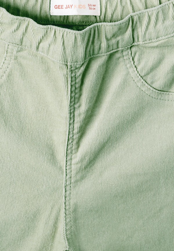 Брюки для девочки Gloria Jeans цвет зеленый  Фото 3