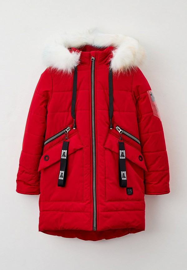 Куртка для девочки утепленная Артус цвет красный 