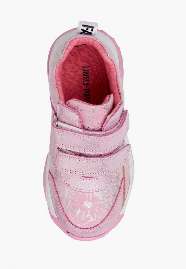 Ботинки для девочки Lovely Puppy цвет розовый  Фото 4