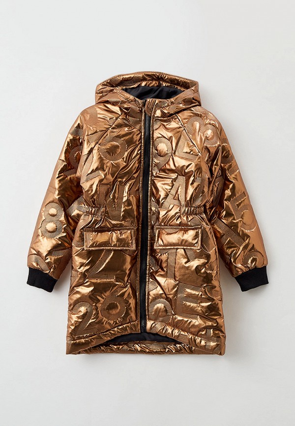 Куртка для девочки утепленная Naturel цвет золотой 