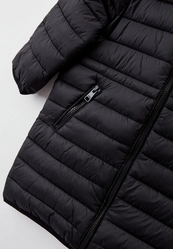 Куртка для девочки утепленная Sela цвет черный  Фото 3