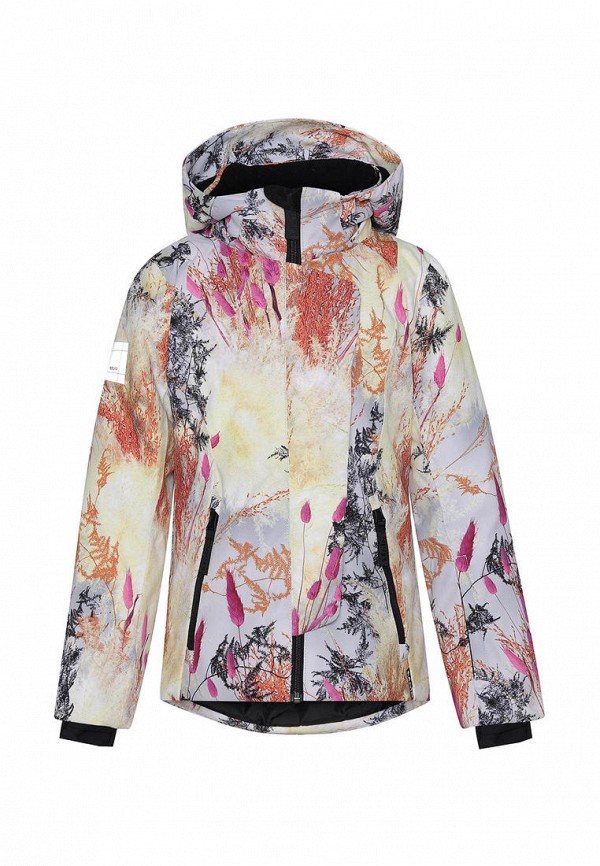 Куртка для девочки утепленная Molo цвет разноцветный 