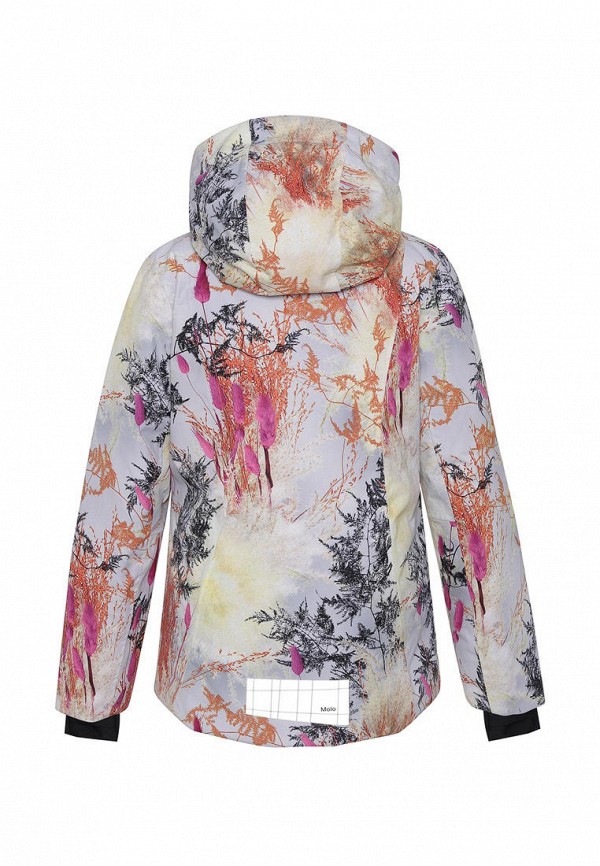 Куртка для девочки утепленная Molo цвет разноцветный  Фото 2