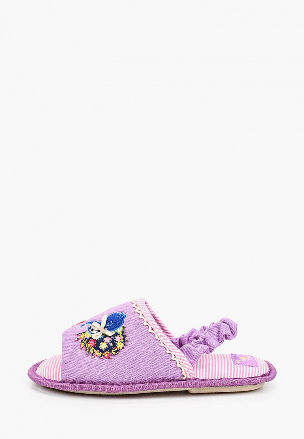 Тапочки для девочки Tingo цвет фиолетовый 