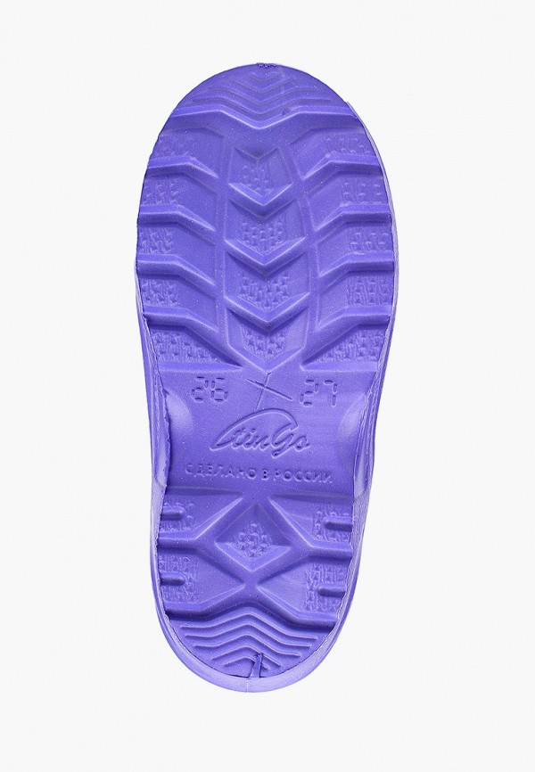 Резиновые сапоги Tingo цвет фиолетовый  Фото 5