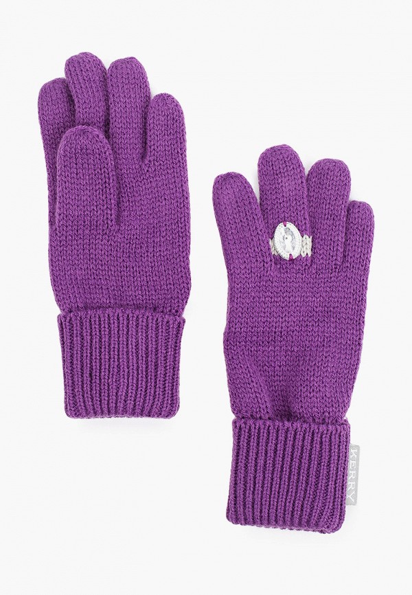 Детские перчатки Kerry цвет фиолетовый 