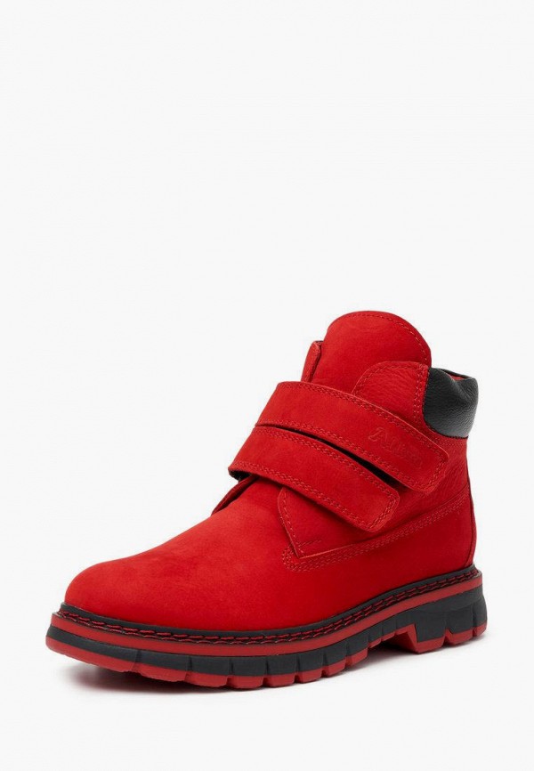 Ботинки для девочки Alessio Nesca цвет красный  Фото 6