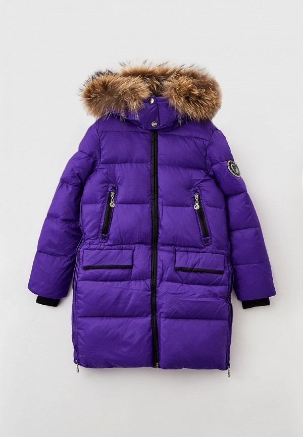 Куртка для девочки утепленная Fobs цвет фиолетовый 