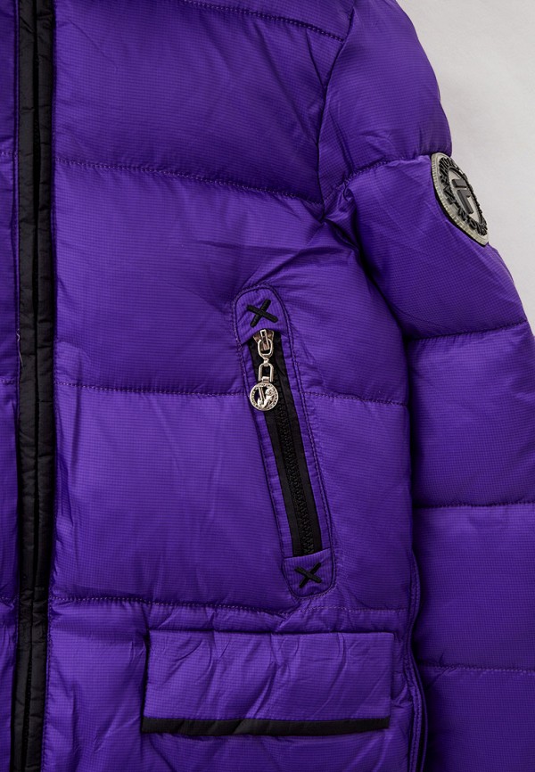 Куртка для девочки утепленная Fobs цвет фиолетовый  Фото 3