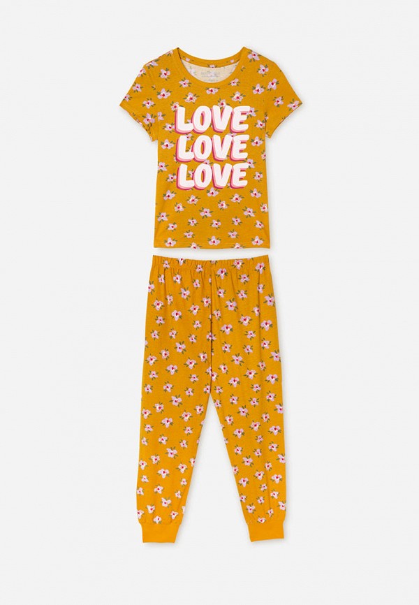 Пижама для девочки Gloria Jeans цвет оранжевый 