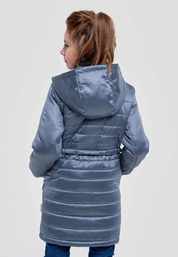 Куртка для девочки утепленная Талви цвет голубой  Фото 3
