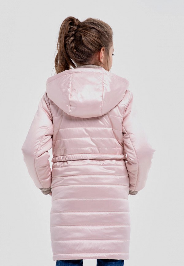 Куртка для девочки утепленная Талви цвет розовый  Фото 3