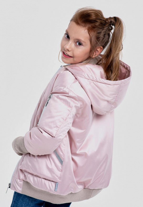 Куртка для девочки утепленная Талви цвет розовый  Фото 5