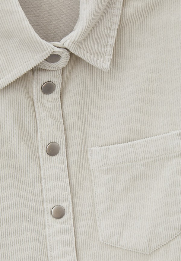 Рубашка для девочки Sela цвет серый  Фото 3