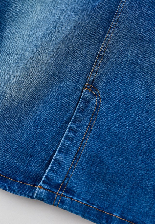 Юбка для девочки джинсовая PlayToday цвет синий  Фото 3