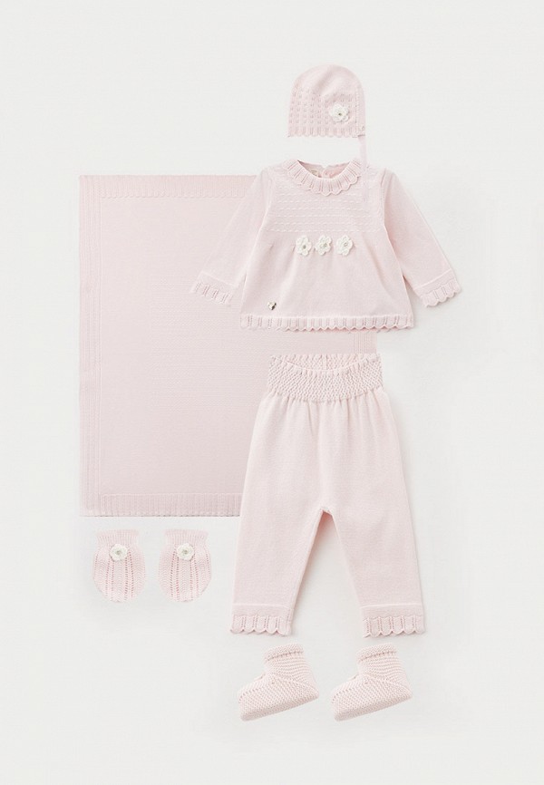 Комплект для новорожденного детский Leoking цвет розовый 