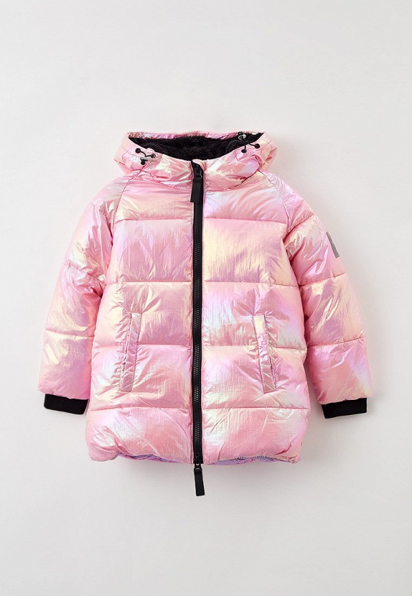 Куртка для девочки утепленная Smena цвет розовый 