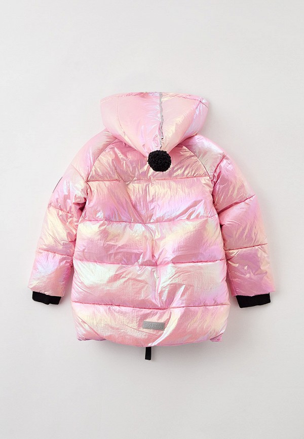 Куртка для девочки утепленная Smena цвет розовый  Фото 2