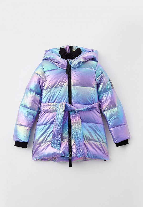 Куртка для девочки утепленная Smena цвет фиолетовый 