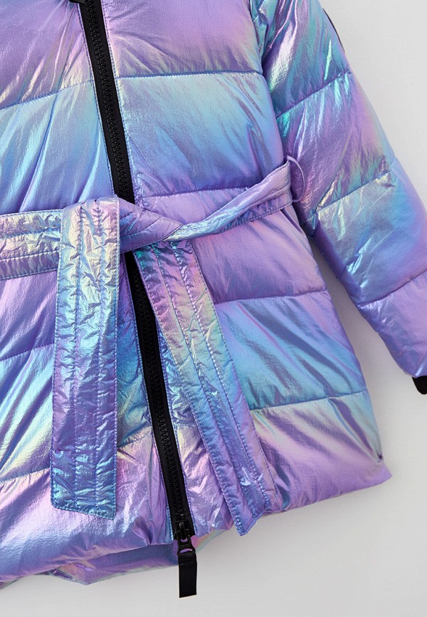 Куртка для девочки утепленная Smena цвет фиолетовый  Фото 3