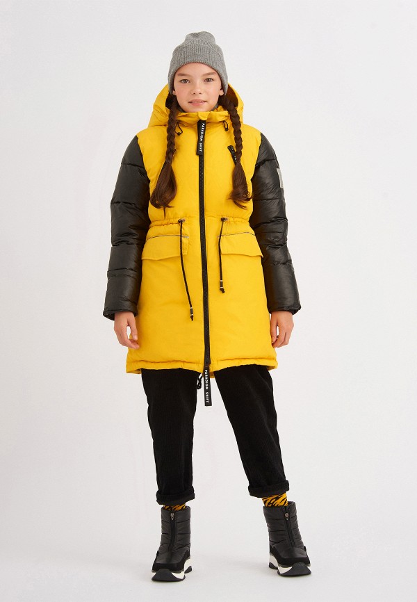 Парка Smena желтый, размер 146, фото 4