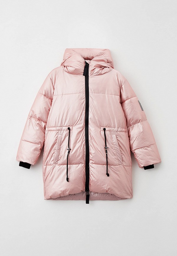 Куртка для девочки утепленная Smena цвет розовый 