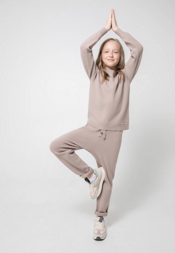 Брюки Acoola бежевый, размер 146, фото 4