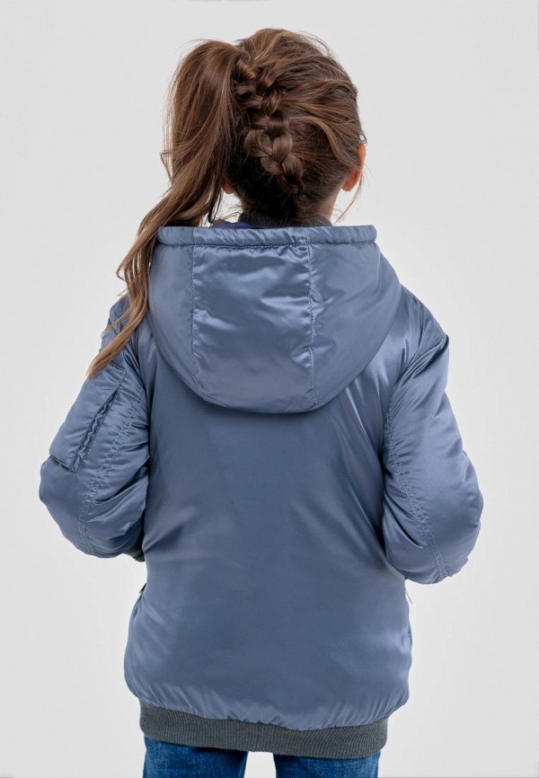 Куртка для девочки утепленная Талви цвет голубой  Фото 5