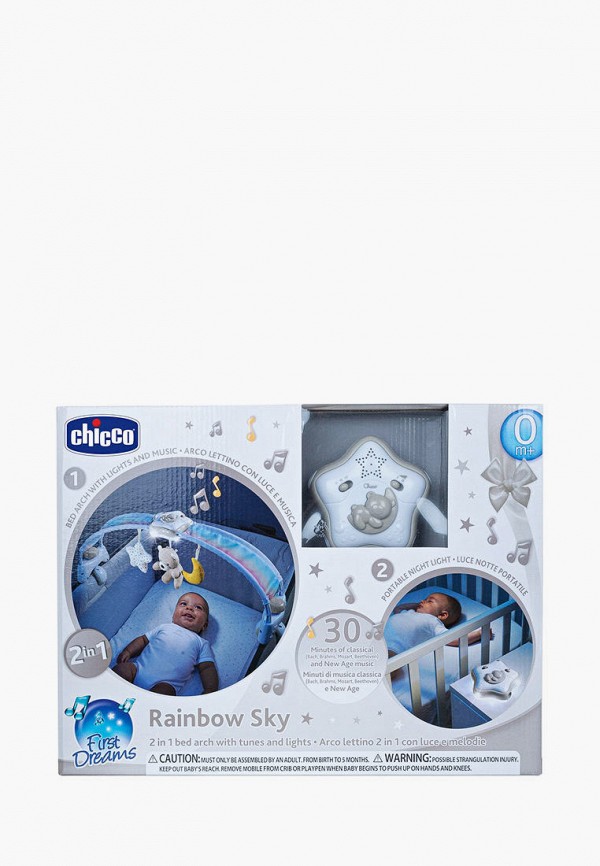 

Игрушка интерактивная Chicco, Голубой, Радужное небо