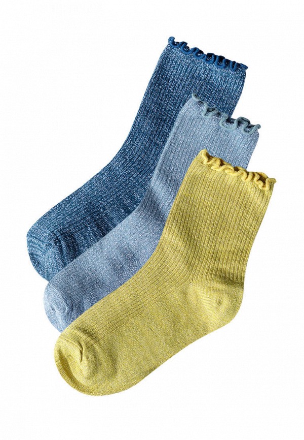 Носки для девочки 3 пары 5.10.15 цвет разноцветный 