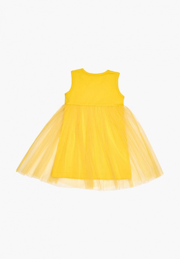 Платья для девочки Lucky Child цвет желтый  Фото 2