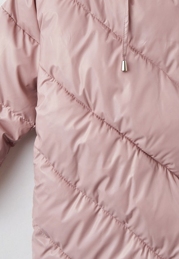Куртка для девочки утепленная АксАрт цвет розовый  Фото 5