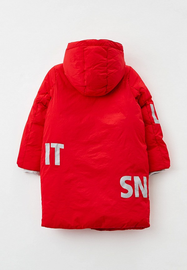 Куртка для девочки утепленная Baon цвет красный  Фото 2