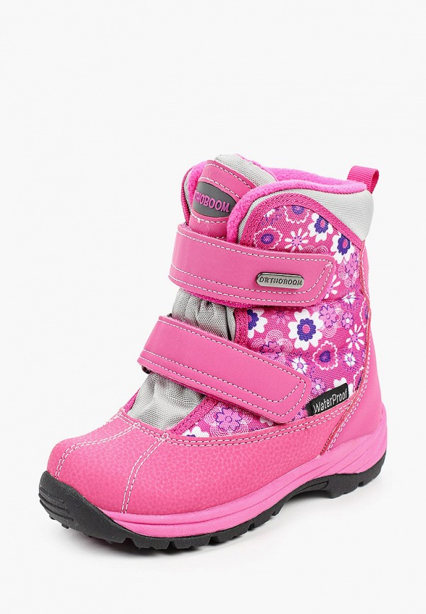 Ботинки для девочки Orthoboom цвет розовый  Фото 2