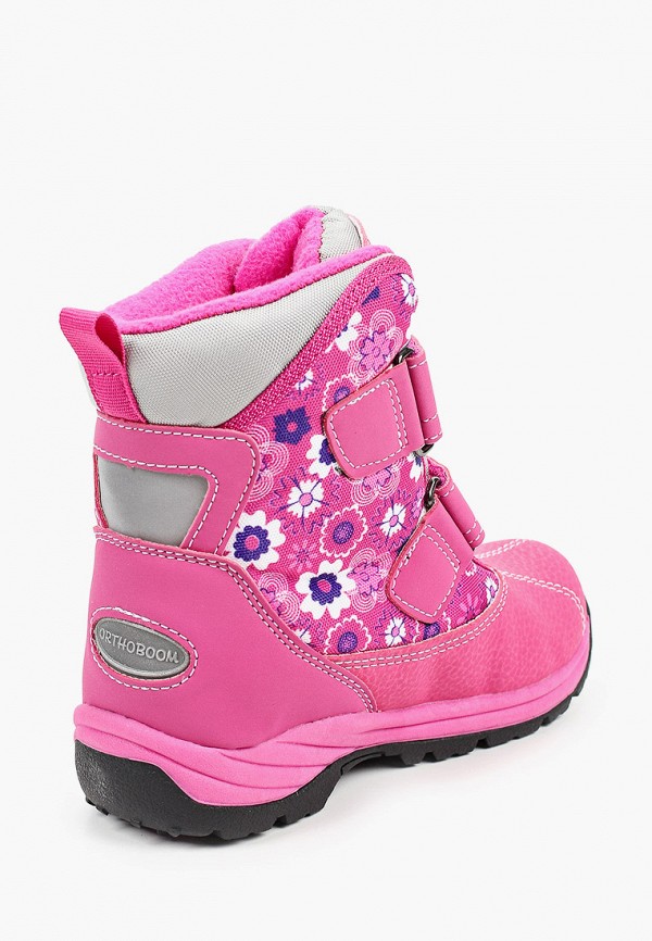 Ботинки для девочки Orthoboom цвет розовый  Фото 3