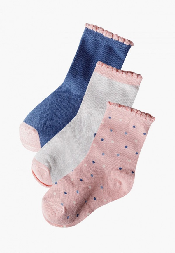 Носки для девочки 3 пары 5.10.15 цвет разноцветный 