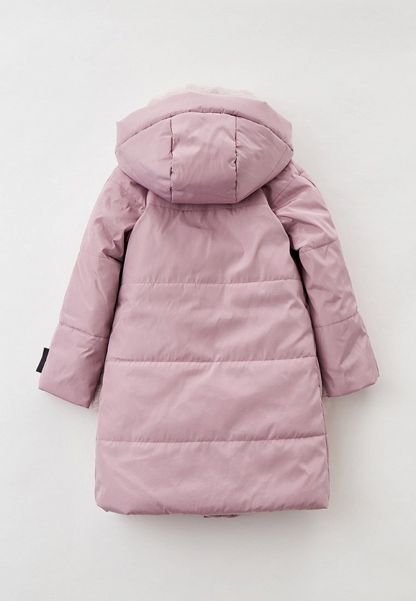 Куртка для девочки утепленная Smith's brand цвет розовый  Фото 2