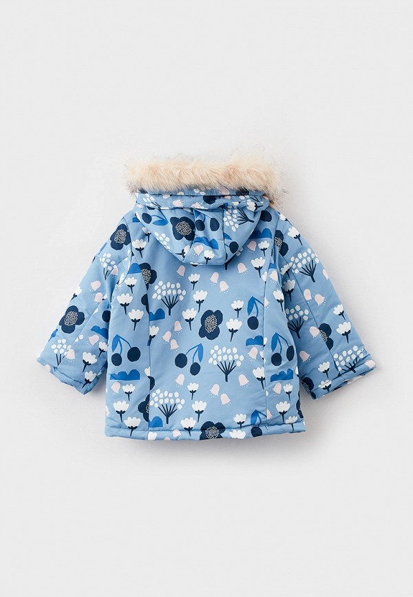 Куртка для девочки утепленная Sela цвет голубой  Фото 2