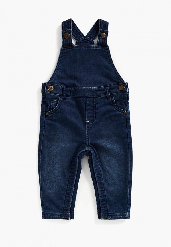 Детский комбинезон джинсовый Mothercare цвет синий 