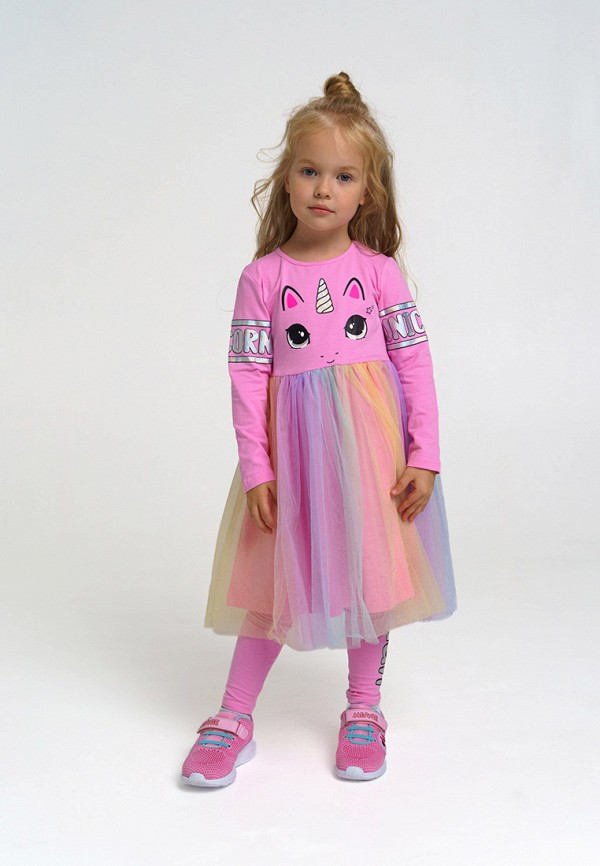 Платье PlayToday розовый, размер 110, фото 4