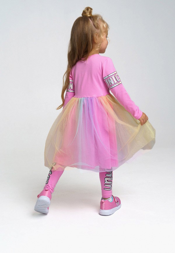 Платье PlayToday розовый, размер 110, фото 5