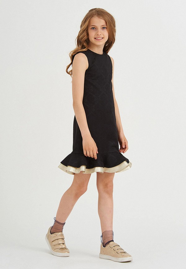 Платье Smena черный, размер 164, фото 4